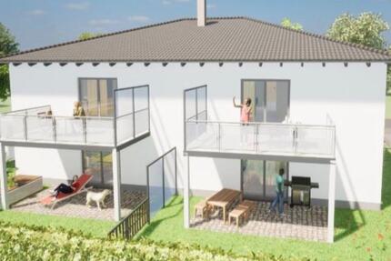3-Zimmer Wohnung Erstbezug, Einbauküche, Garage, Terrasse, Garten 3 zimmer