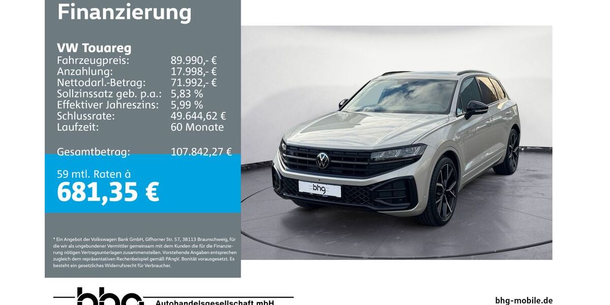 VW Touareg 7.000 km 89.990 &euro; Reutlingen 72770