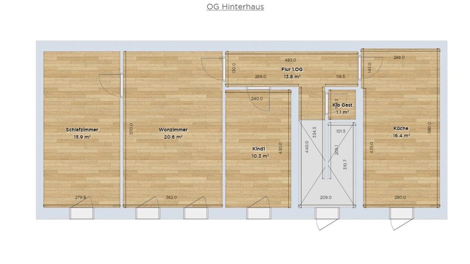 Maisonettenwohnung Taucha - 3 Zimmer, 106 m&sup2;, 899&euro; | Angebot:25363675