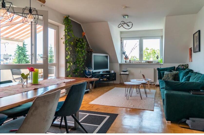 Lichtdurchflutete Maisonettenwohnung zimmer