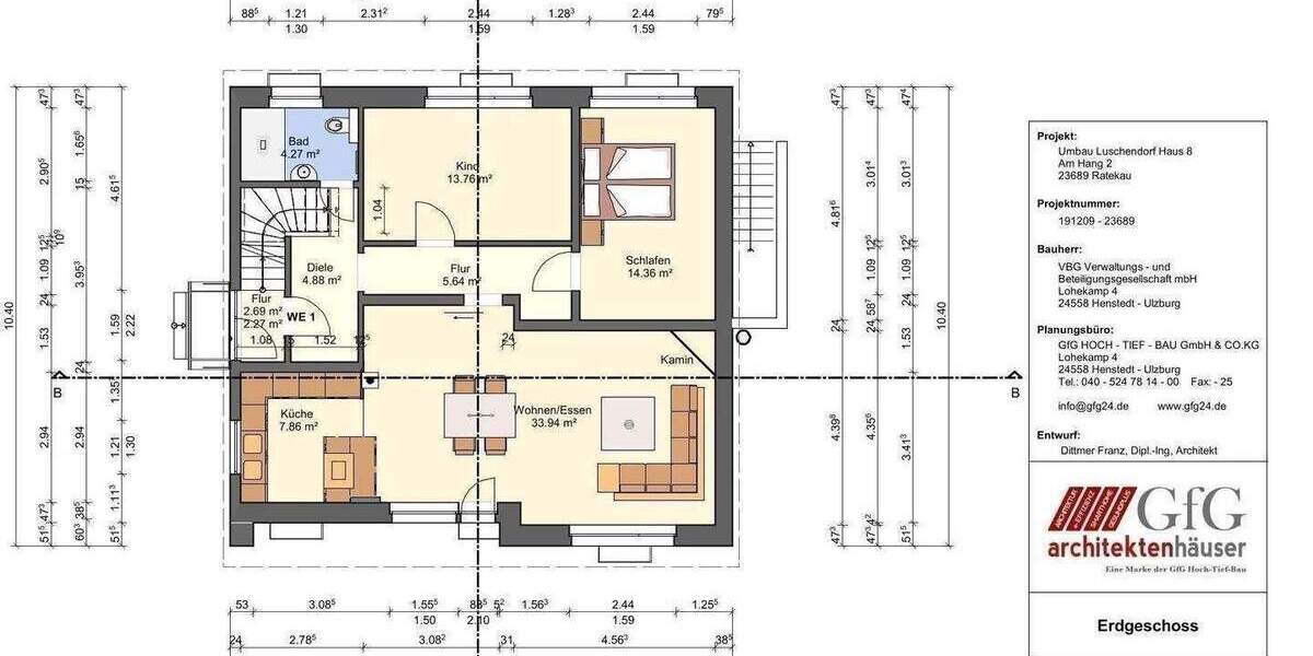 Etagenwohnung Ratekau Luschendorf - 2.498&euro; | Angebot:25290253