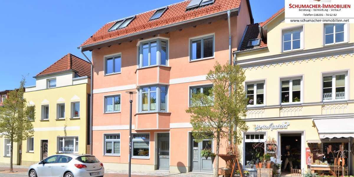 Etagenwohnung Ribnitz-Damgarten Damgarten - 3 Zimmer, 83 m&sup2;, 865&euro; | Angebot:27144199