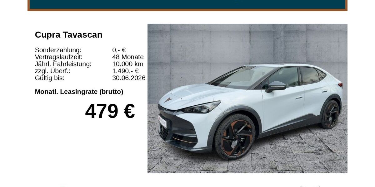 Cupra Tavascan 1.600 km 49.490 &euro; Bayreuth 95448