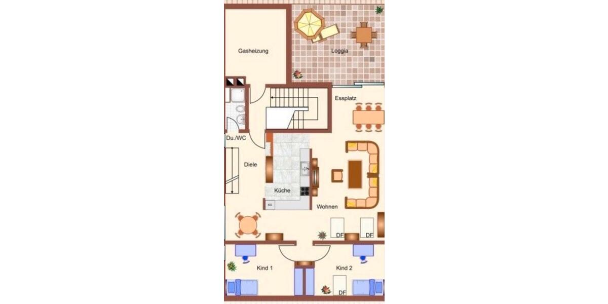 Etagenwohnung Wiesloch - 4 Zimmer, 140 m&sup2;, 1.300&euro; | Angebot:26302566