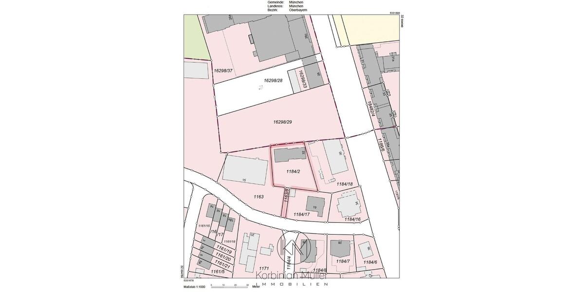 Grundstück München Ramersdorf-Perlach - 2.650.000&euro; | Angebot:26251126