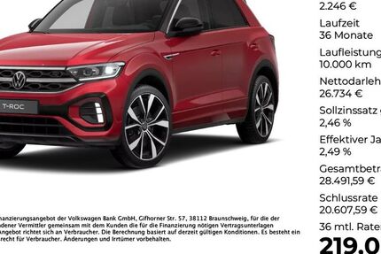 VW T-Roc 9.457 km 28.980 &euro; Vechta 49377
