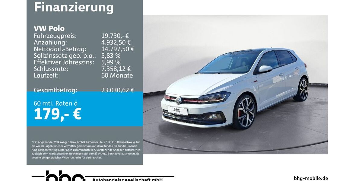 VW Polo 46.475 km 19.560 &euro; Freiburg 79115