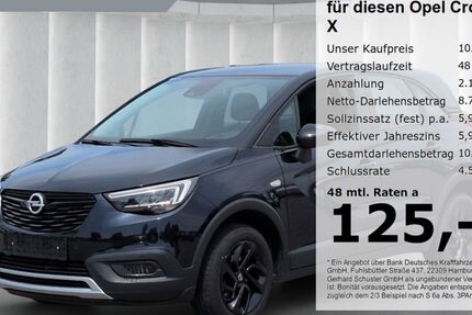 Opel Crossland (X) 79.921 km 10.980 &euro; Ruhstorf 94099