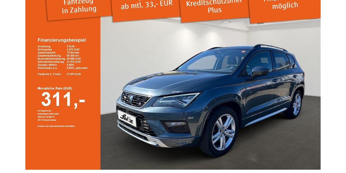 Seat Ateca 84.000 km 21.870 &euro; Lindenberg 88161