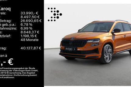 Skoda Karoq 38.000 km 33.990 &euro; Ebern 96106