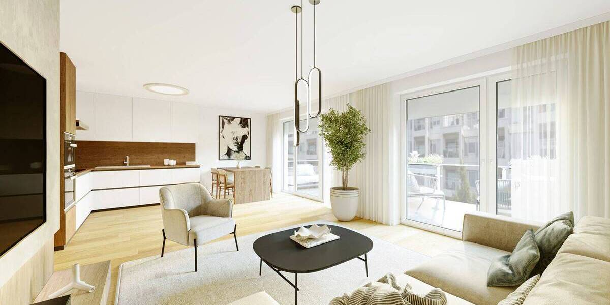 Etagenwohnung Ibbenbüren Stadt - 4 Zimmer, 95 m&sup2;, 422.000&euro; | Angebot:25736068