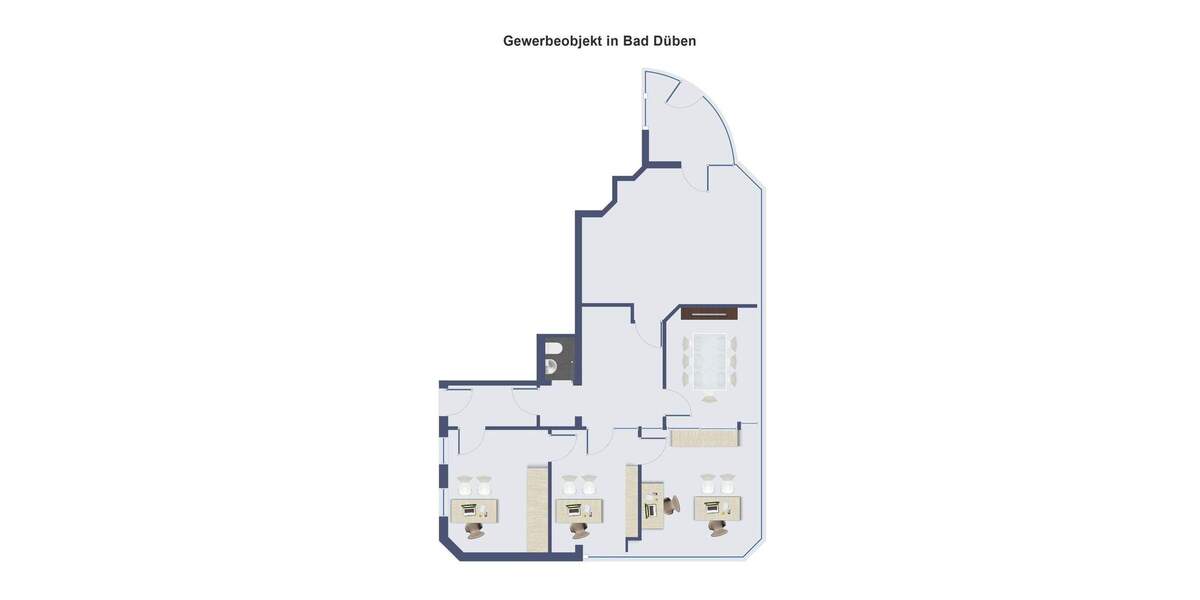 Gewerbeobjekt Bad Düben Weinbergshäuser - 5 Zimmer, 180 m&sup2;, 154.000&euro; | Angebot:26433535