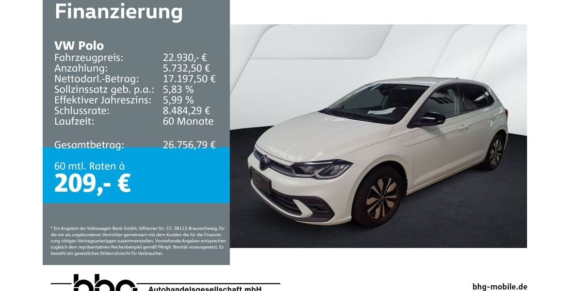 VW Polo 25.862 km 22.430 &euro; Mössingen 72116