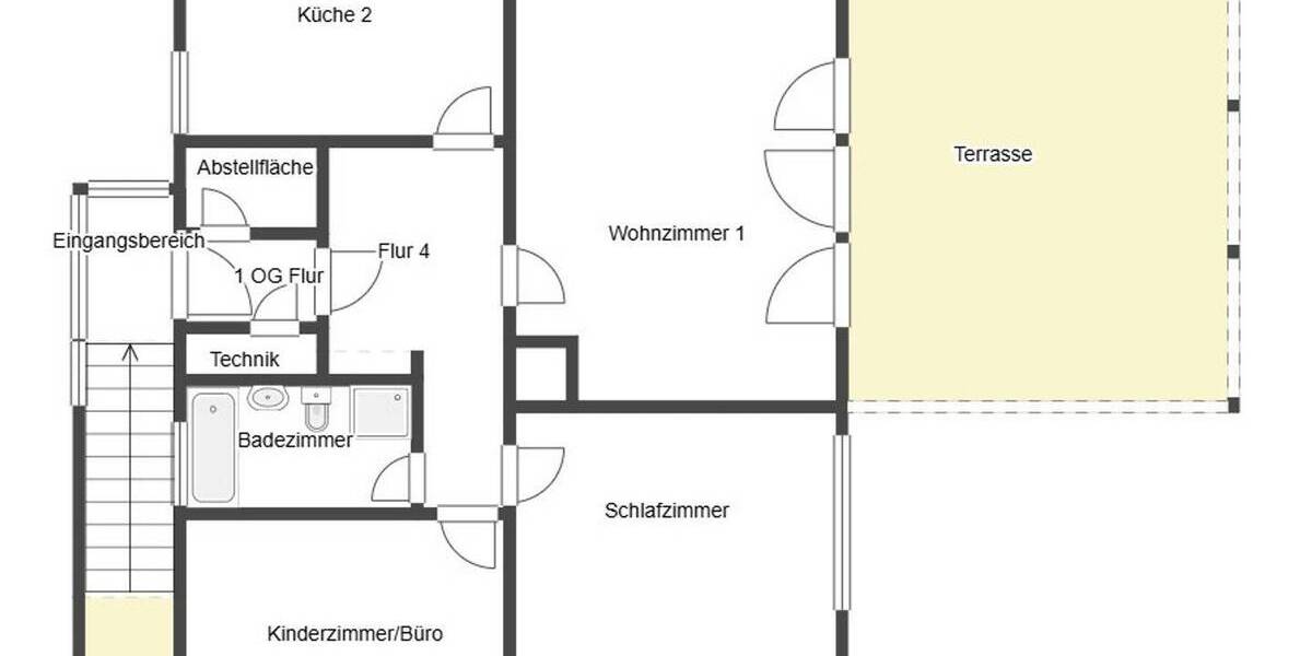 Einfamilienhaus Pforzheim Büchenbronn - 5 Zimmer, 133 m&sup2;, 380.000&euro; | Angebot:26818095