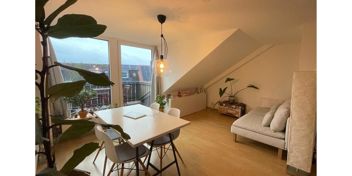 Dachgeschoßwohnung Münster Erphoviertel - 2 Zimmer, 40 m&sup2;, 598&euro; | Angebot:26033804