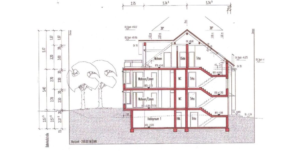 Provisionsfrei* Sofort beziehbar PENTHOUSEFEELING 5-Zi. WHG auf 145 m² übers DG inkl. 2 KFZ-Stellpl. - Dachgeschoßwohnung Lorch | Angebot:26052114
