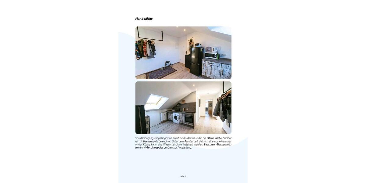 Dachgeschoßwohnung Villingen-Schwenningen Schwenningen - 3 Zimmer, 65 m&sup2;, 185.000&euro; | Angebot:26846059