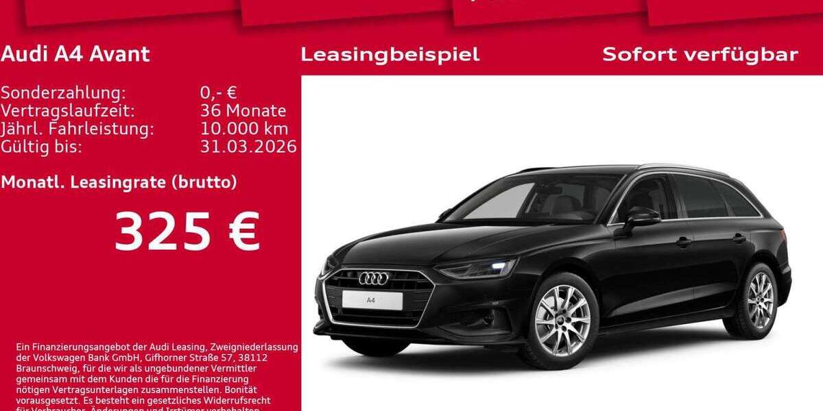 Audi A4 10.695 km 32.901 &euro; Berlin 12489