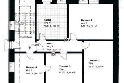 Wohnung Waldkirch - 4 Zimmer, 100 m&sup2;, 1.400&euro; | Angebot:26232795