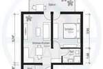 Etagenwohnung Gersdorf - 2 Zimmer, 39 m&sup2;, 230&euro; | Angebot:26694587
