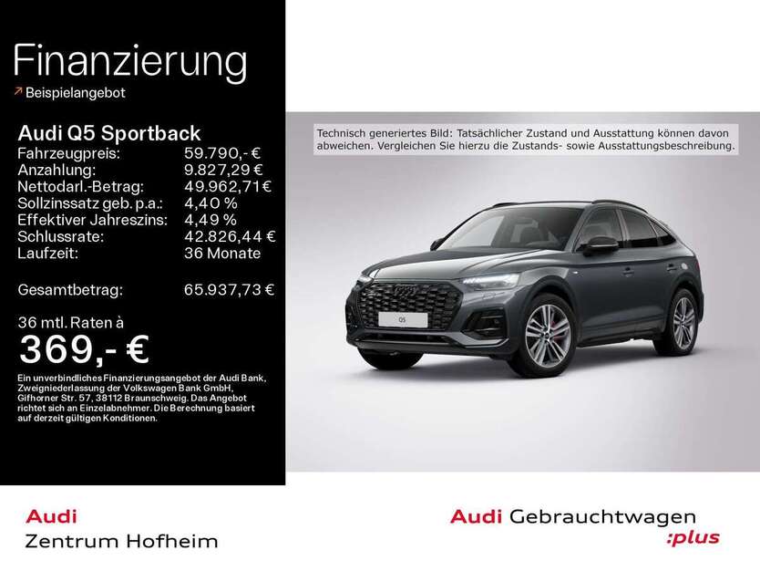 Audi Q5 13.477 km 59.790 € Hofheim 65719