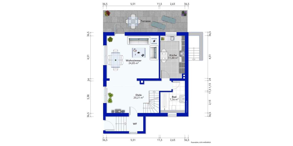 Ruhig gelegenes Einfamilienhaus 4 zimmer