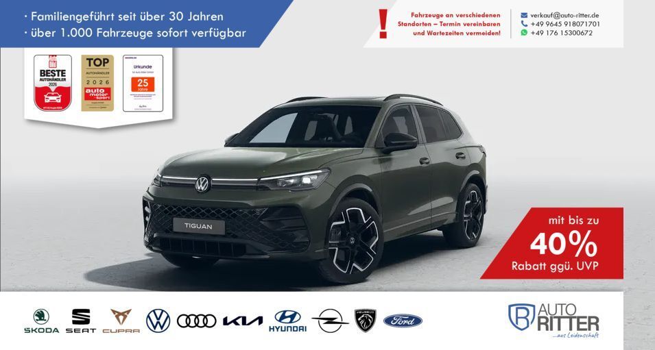 VW Tiguan 11.000 km 50.990 &euro; Eschenbach 92676