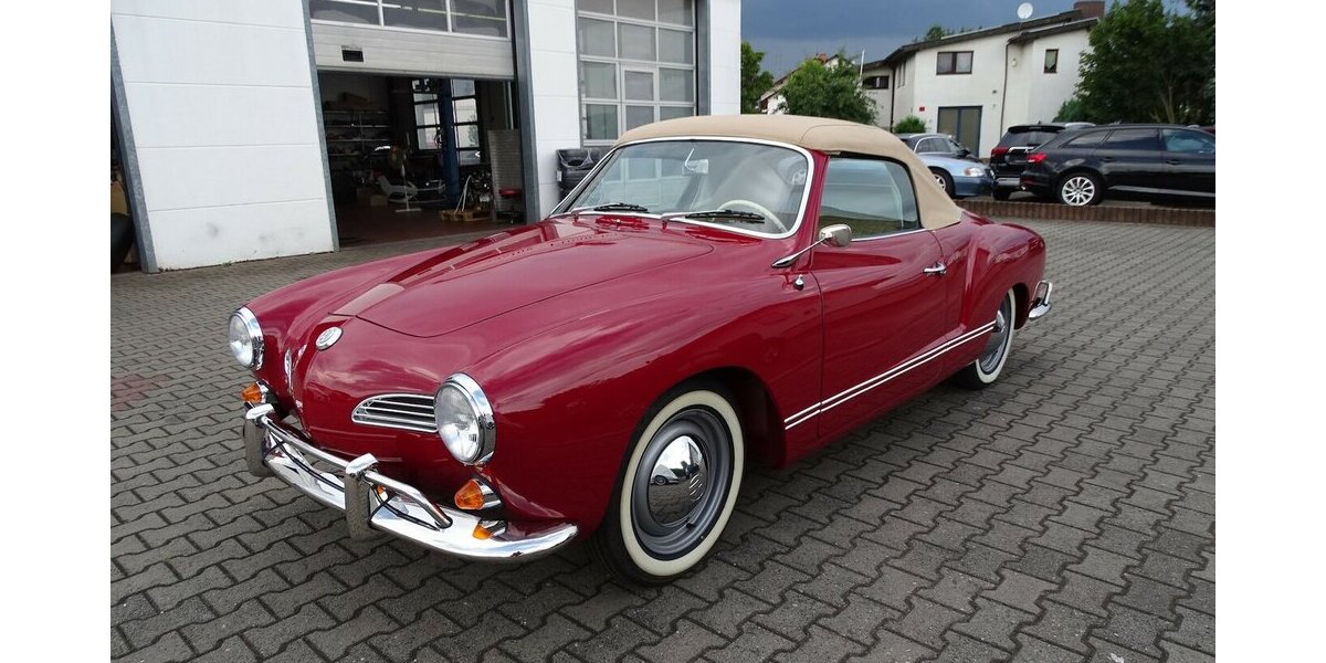 VW Karmann Ghia Cabrio vollständig restauriert 1.200 km 59.990 &euro; Rodgau 63110