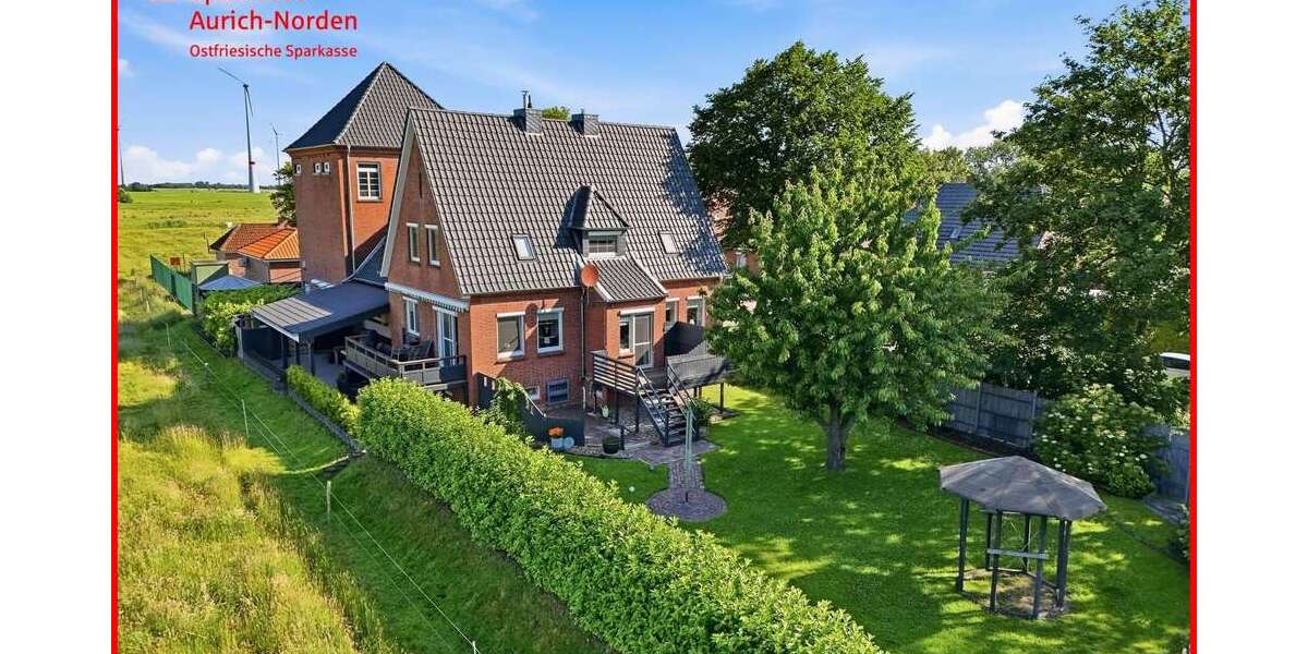 Einfamilienhaus Hinte - 8 Zimmer, 180 m&sup2;, 452.000&euro; | Angebot:27017238