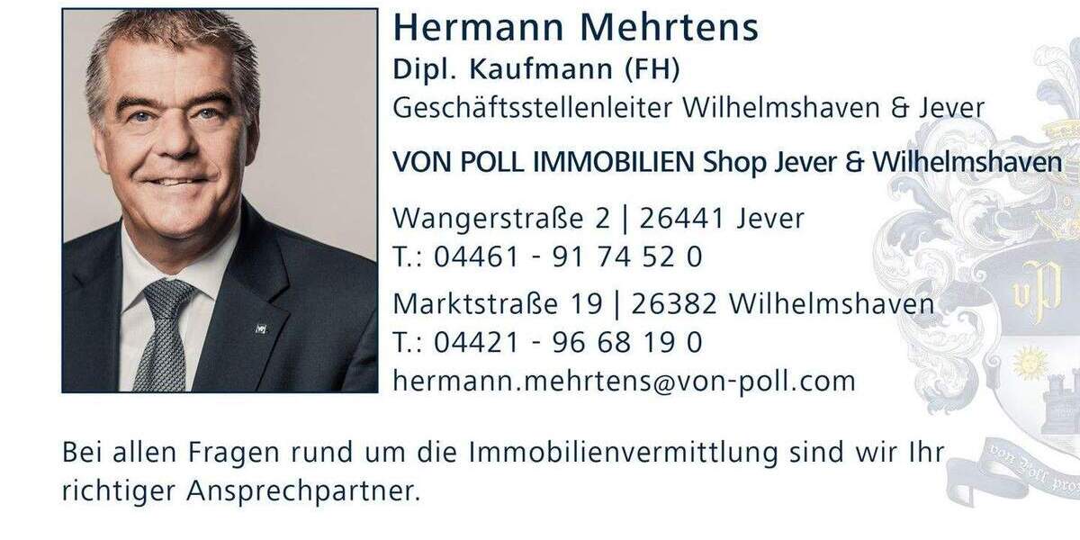 Etagenwohnung Wilhelmshaven Neuengroden - 4 Zimmer, 97 m&sup2;, 229.000&euro; | Angebot:25772323