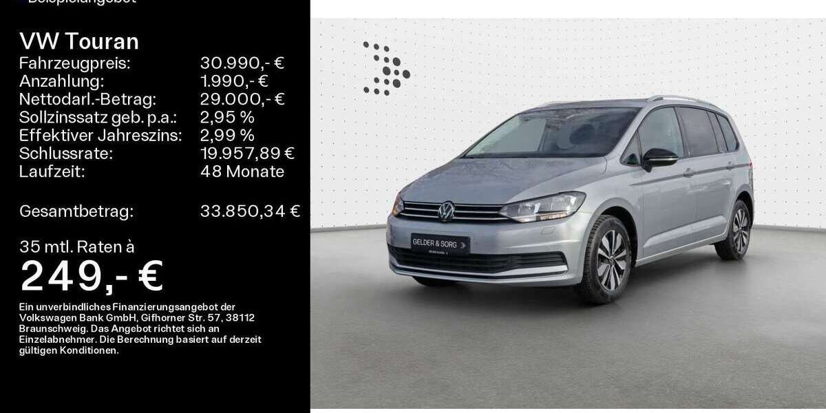 VW Touran 13.901 km 29.980 &euro; Ebern 96106