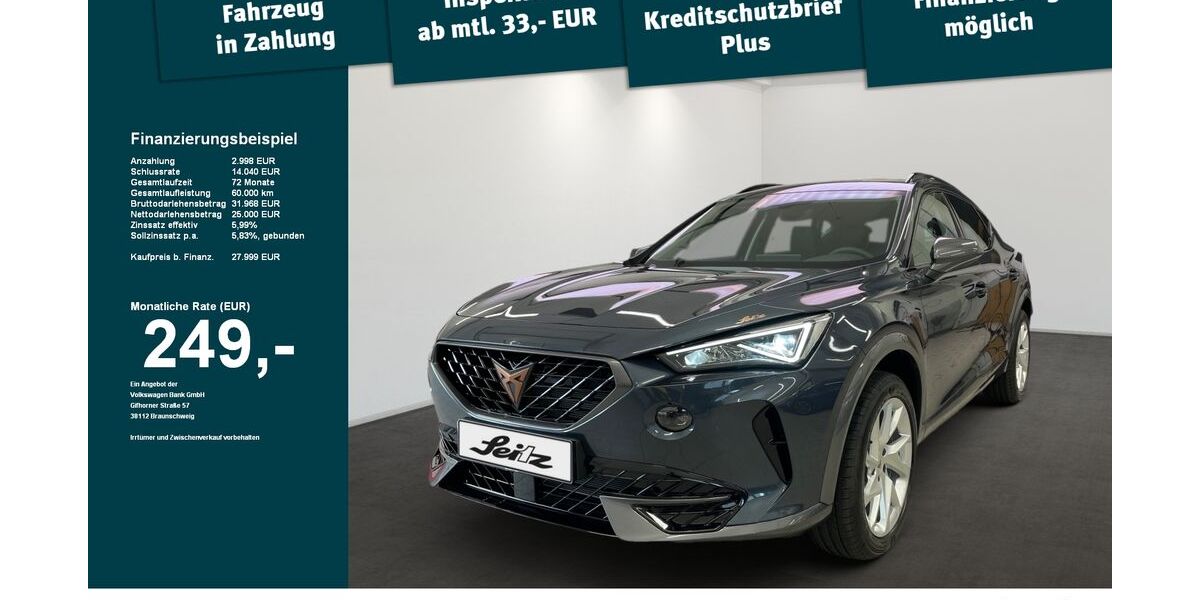Cupra Formentor 25.000 km 25.398 &euro; Immenstadt 87509