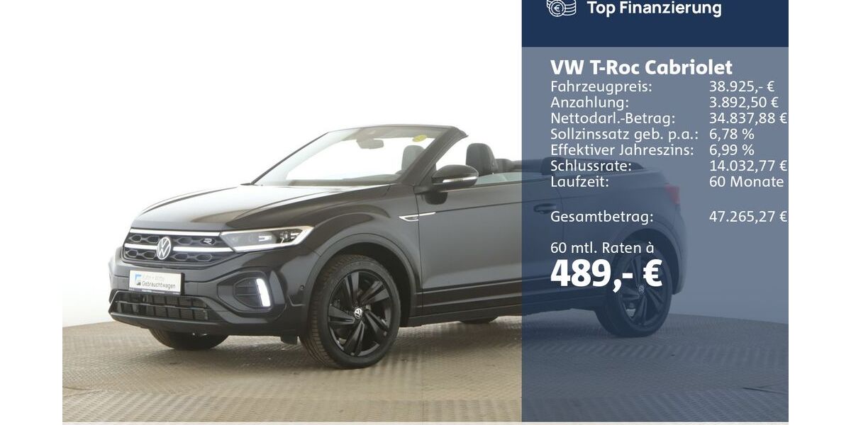 VW T-Roc 18.879 km 38.925 &euro; Jesteburg 21266