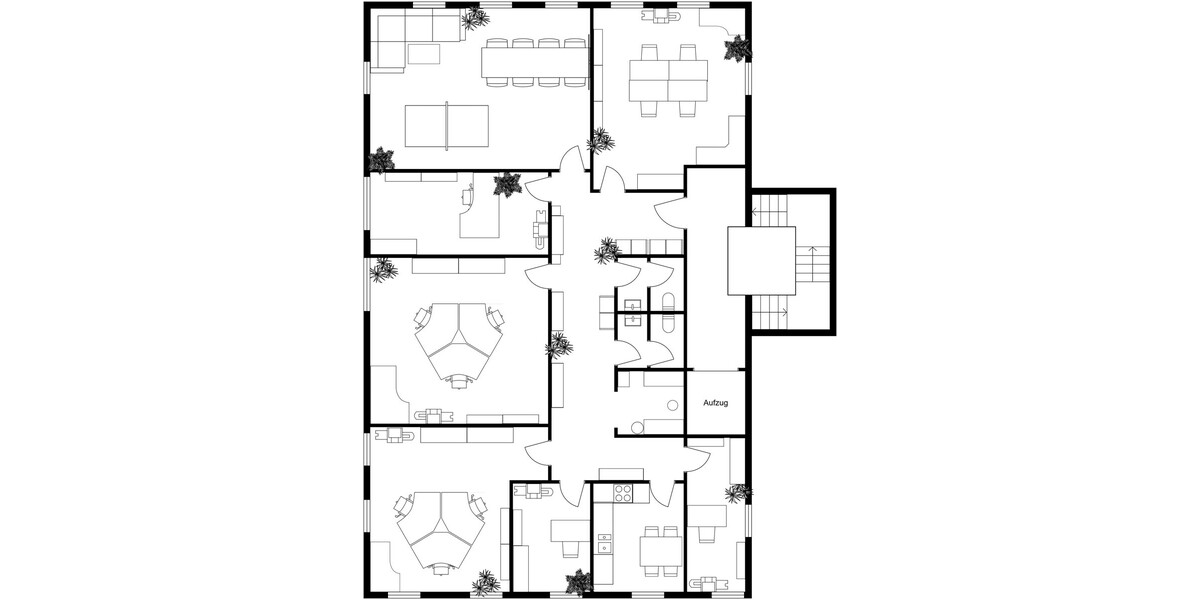 Herrliche und elegante Büroetage im historischen Brennereihaus in bester Citylage von Senden - Gewerbeobjekt Senden | Angebot:24488292