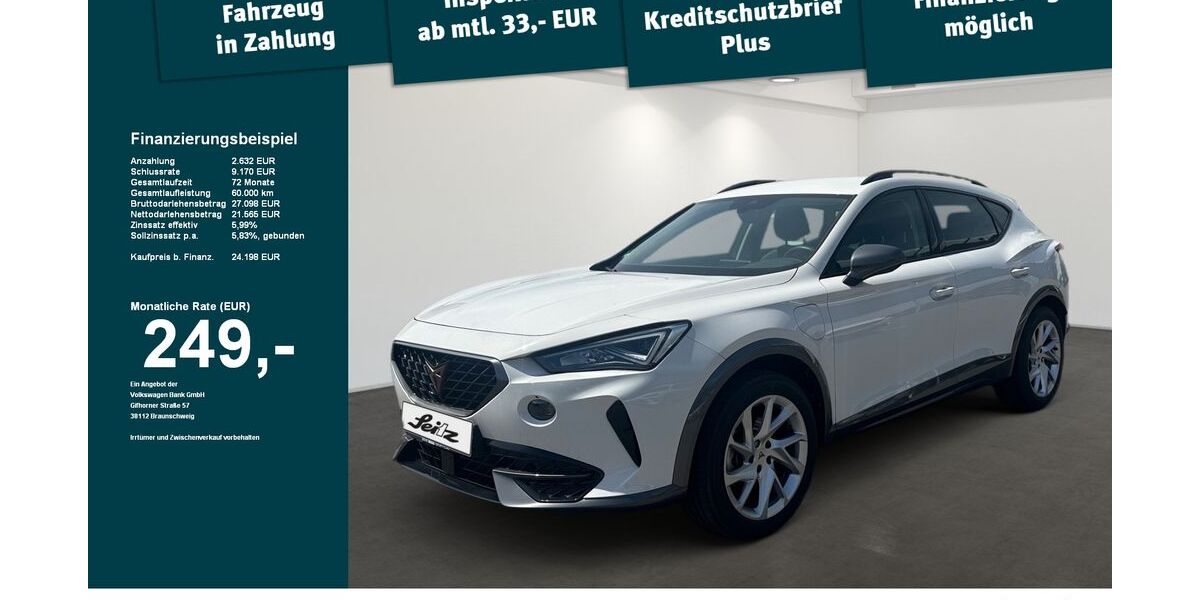 Cupra Formentor 40.855 km 22.940 &euro; Weingarten 88250