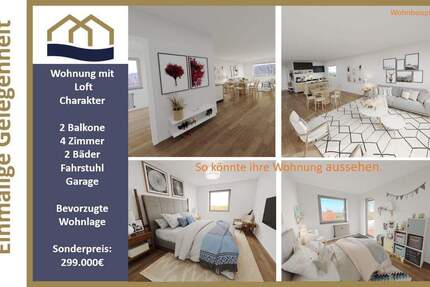 Wohnung Hürth Hermülheim - 4 Zimmer, 95 m&sup2;, 299.000&euro; | Angebot:25037950