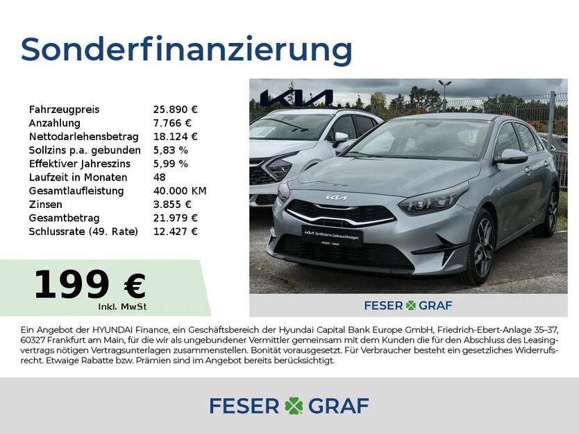 Kia ceed / Ceed 5.847 km 25.890 € Roth 91154
