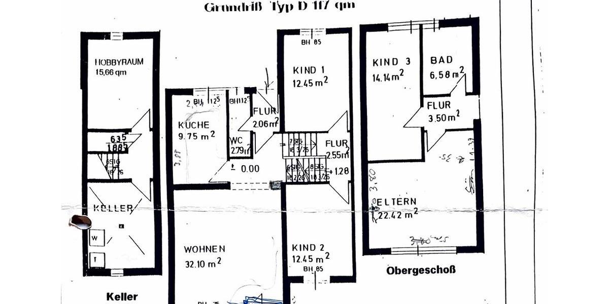 Reihenhaus Osterholz-Scharmbeck Scharmbeck - 5 Zimmer, 146 m&sup2;, 285.000&euro; | Angebot:27087035