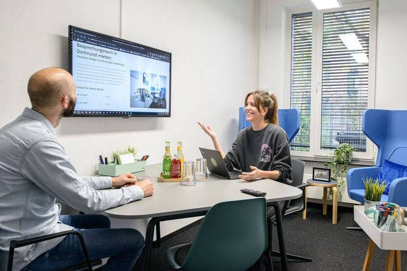 Ausgestatteter Büroraum in Dortmund - All-in-Miete