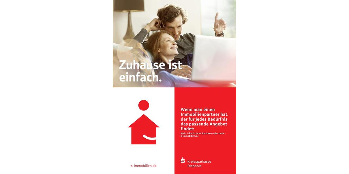 Etagenwohnung Bassum - 3 Zimmer, 80 m&sup2;, 960&euro; | Angebot:26133184