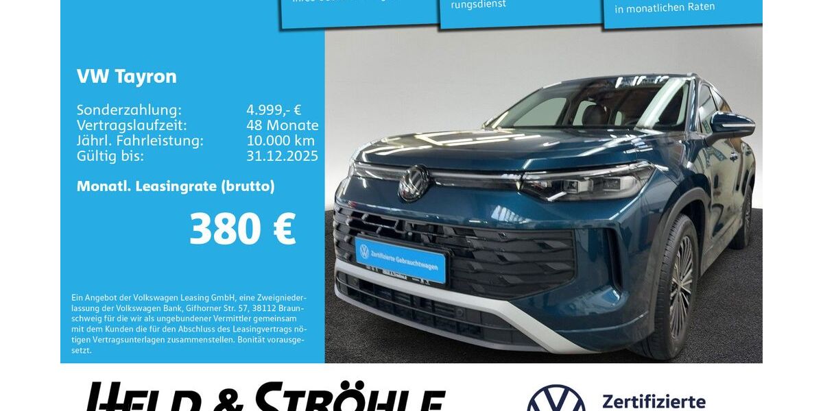 VW Tayron 8.728 km 40.870 &euro; Neu-Ulm 89231