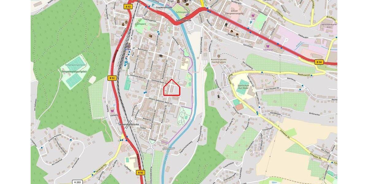 Etagenwohnung Greiz Irchwitz - 2 Zimmer, 62 m&sup2;, 309&euro; | Angebot:25983385