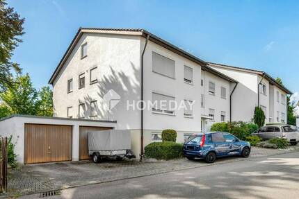 Gepflegte Erdgeschoßwohnung mit Loggia und Garage