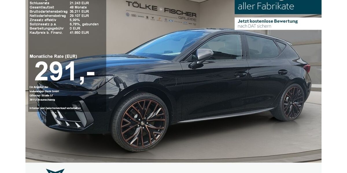 Cupra Leon 7.500 km 40.760 € Krefeld 47805