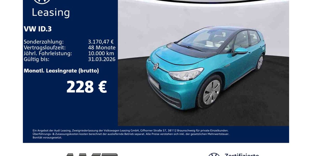 VW ID.3 29.310 km 20.780 &euro; Borna 04552