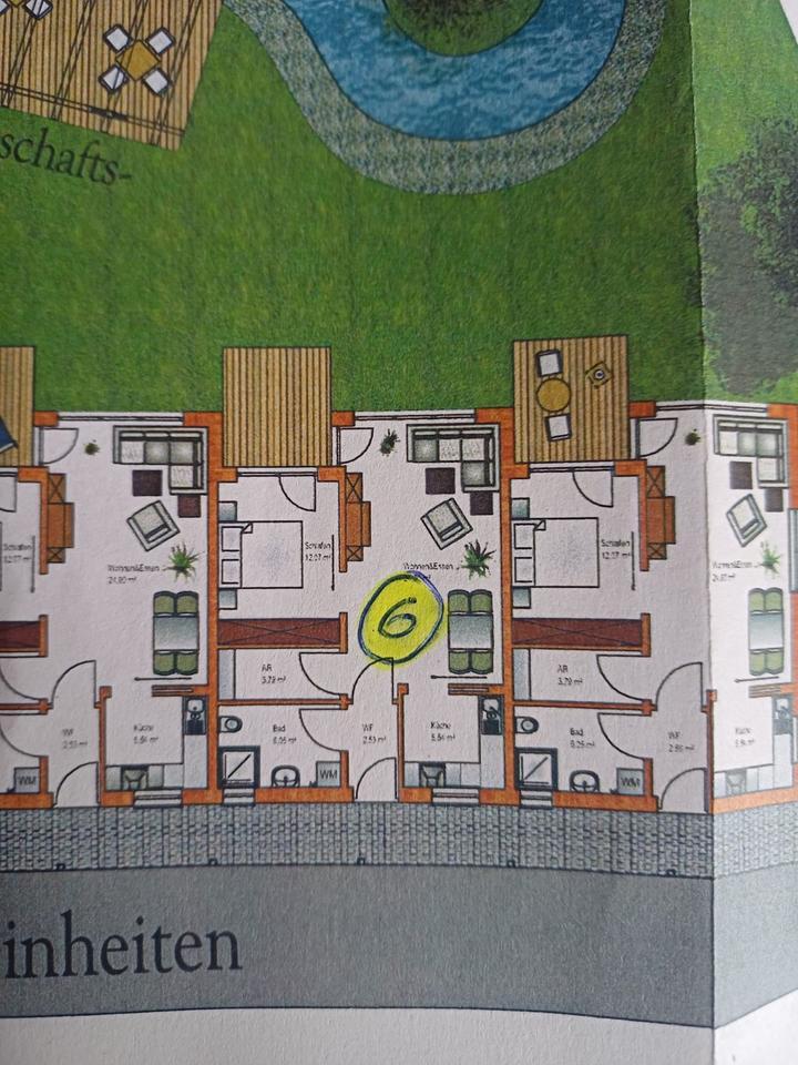 Betreutes Wohnen: 2-Zimmer-Wohnung mit Terrasse und Stellplatz