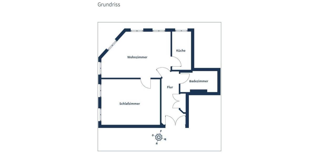 Etagenwohnung Leipzig Südvorstadt - 2 Zimmer, 54 m&sup2;, 700&euro; | Angebot:26814399