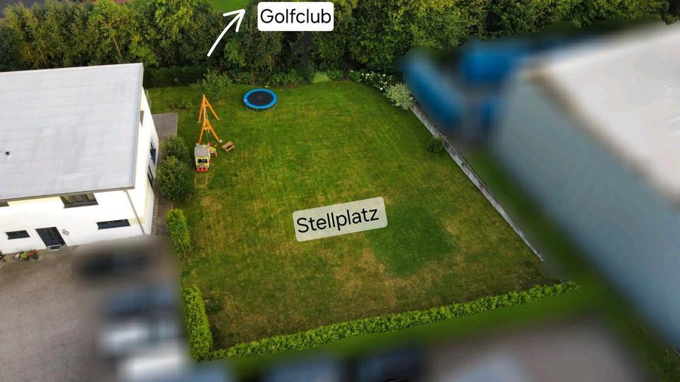 Stellplatz für Wohnwagen Wohnmobil Anhänger