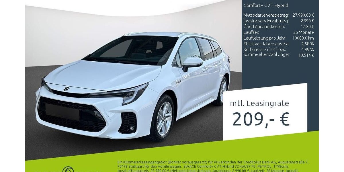 Suzuki Swace 1.500 km 27.990 &euro; Stuhr 28816