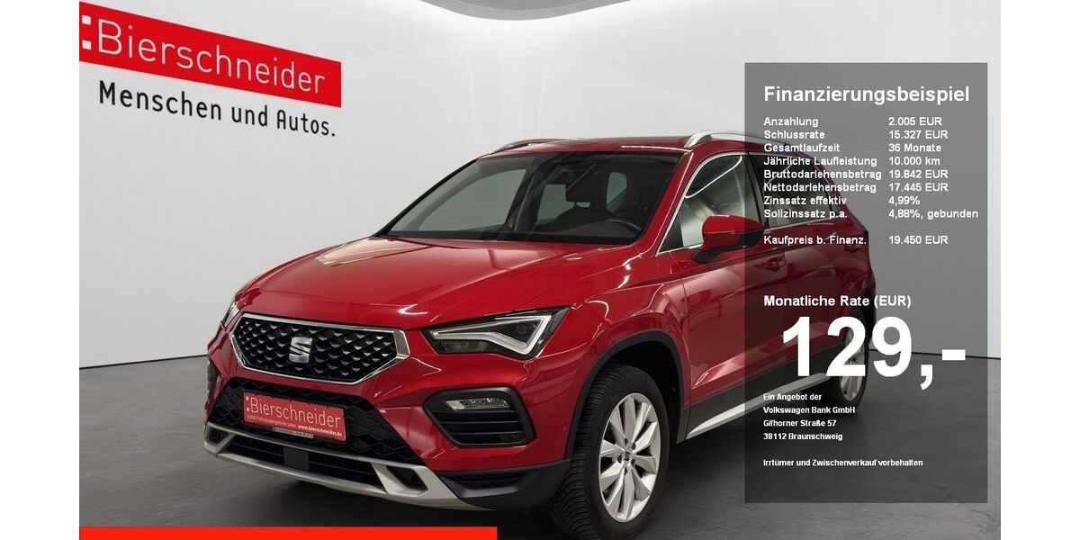 Seat Ateca 85.820 km 19.490 &euro; Regensburg 93055